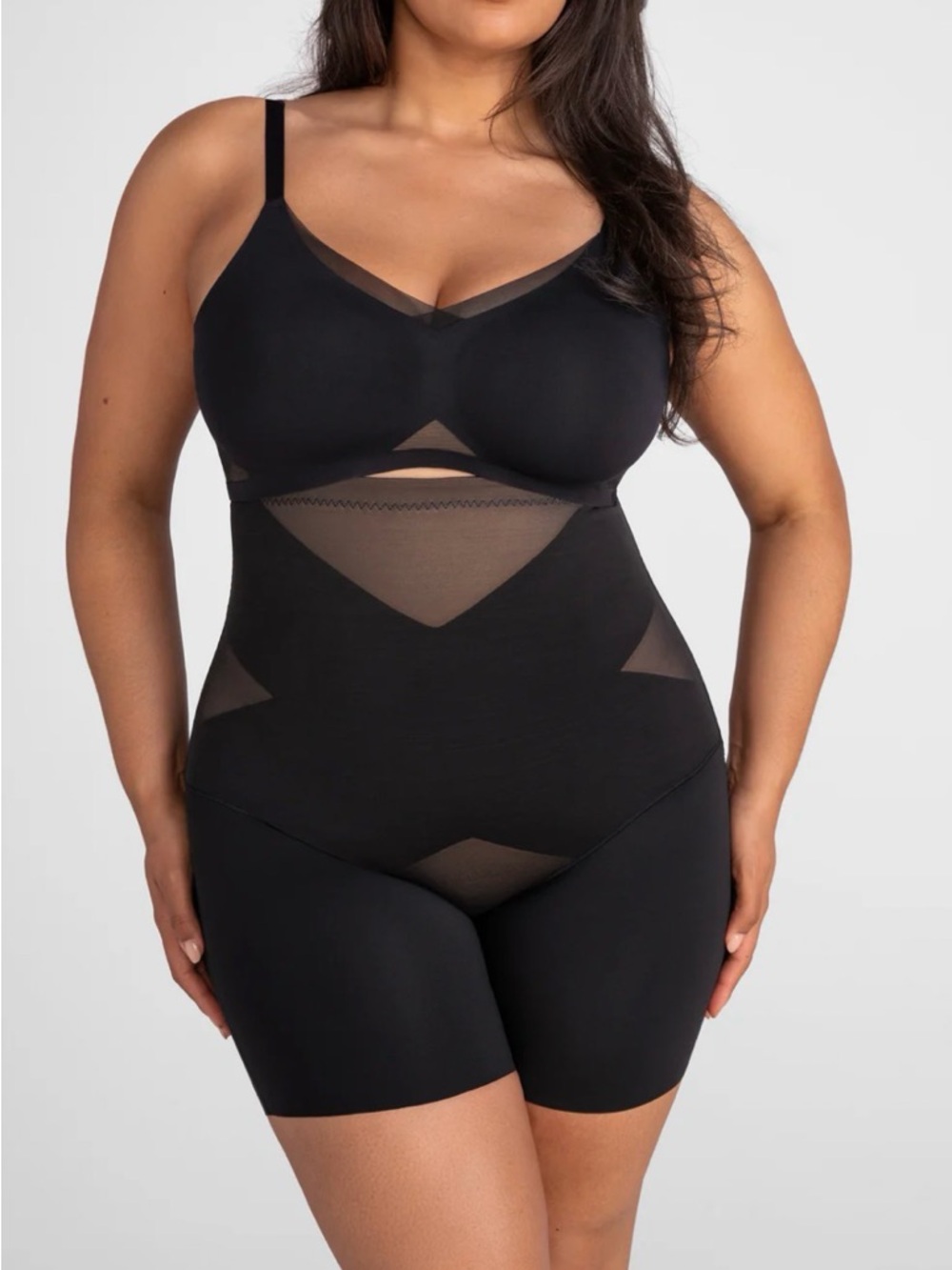 Honeylove SuperPower Shapewear  Black Short XL